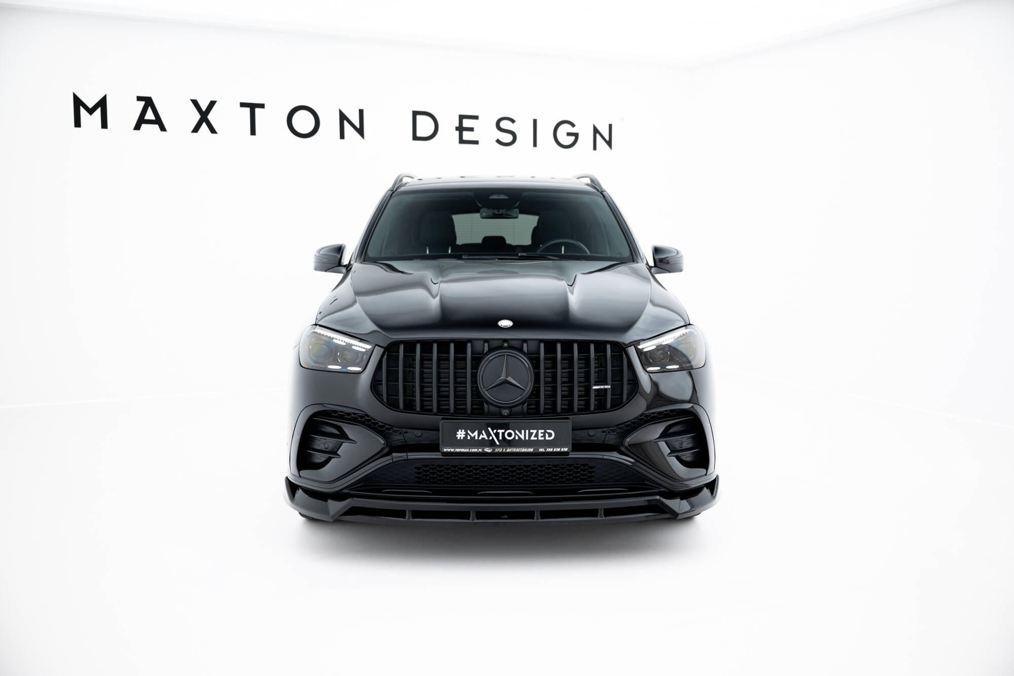 Front Splitter Maxton Design për Mercedes-AMG GLE 53, AMG-Line SUV, Coupe W167 Facelift, C167 Facelift - Image 3