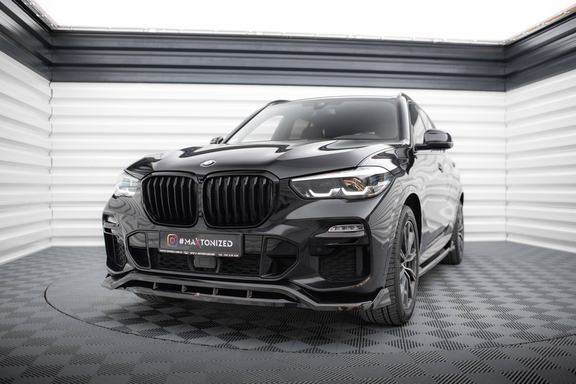 Front Splitter V2 Maxton Design për BMW X5 G05 M-Pack - Image 2
