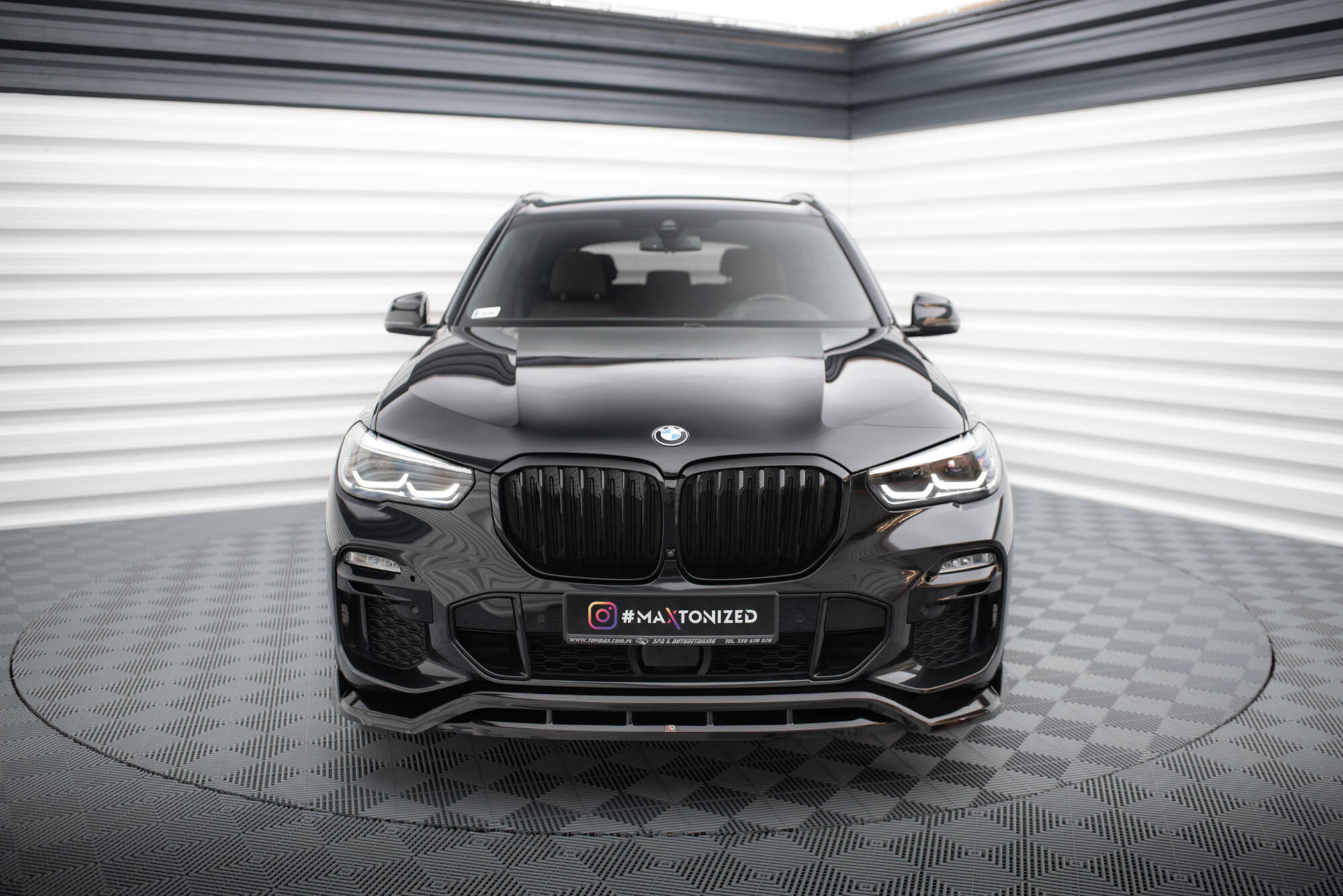 Front Splitter V2 Maxton Design për BMW X5 G05 M-Pack - Image 3