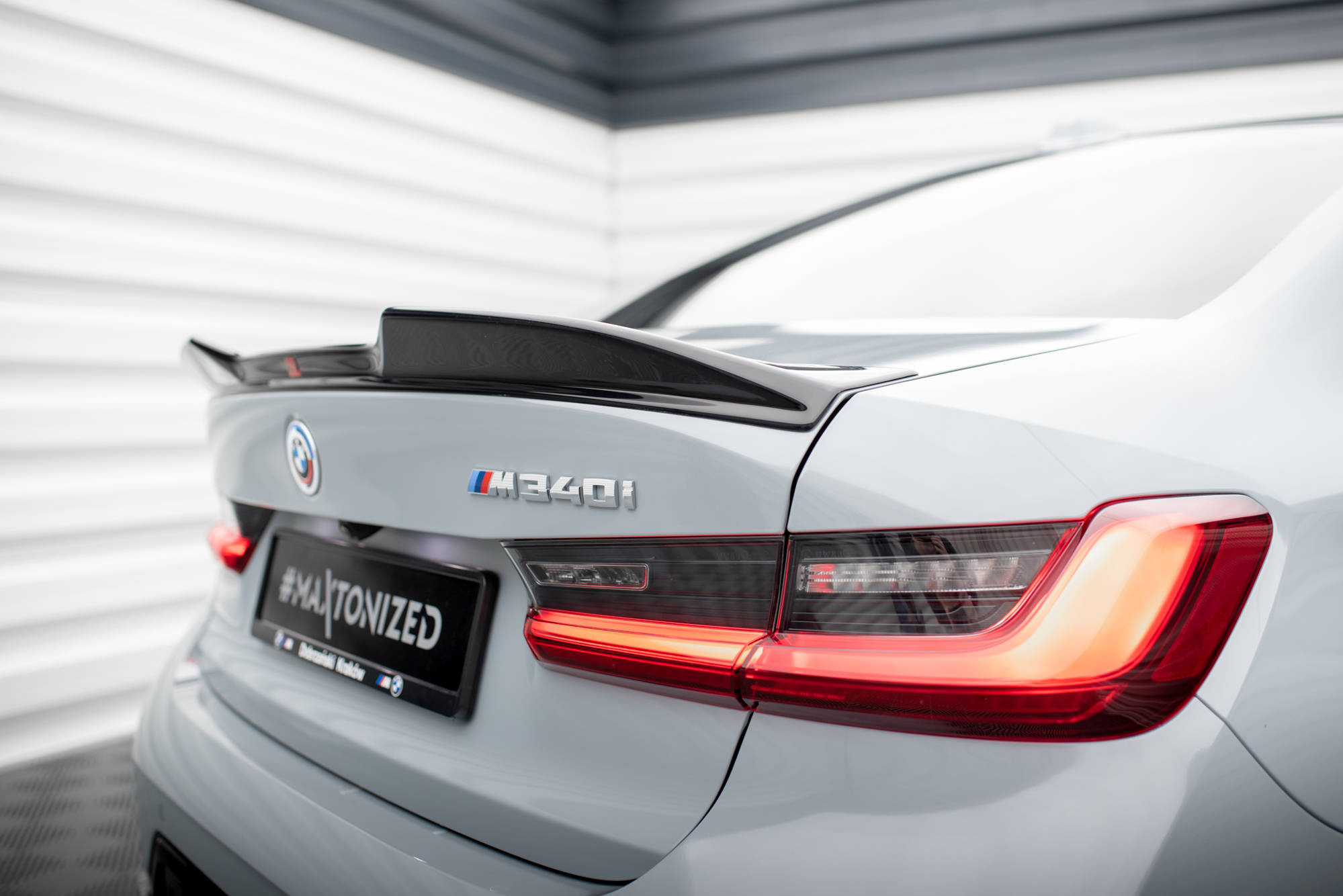 Spoiler 3D Maxton Design për BMW M340i G20, G20 3 Series M-Pack, M3 Sedan - Image 3