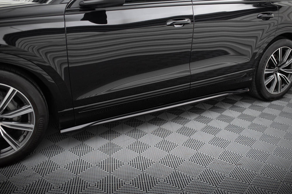 Anesore Side Skirts Diffusers V.2 Audi Q8 / Q8 S-line / SQ8 Mk1 / Mk1 Facelift - Image 2