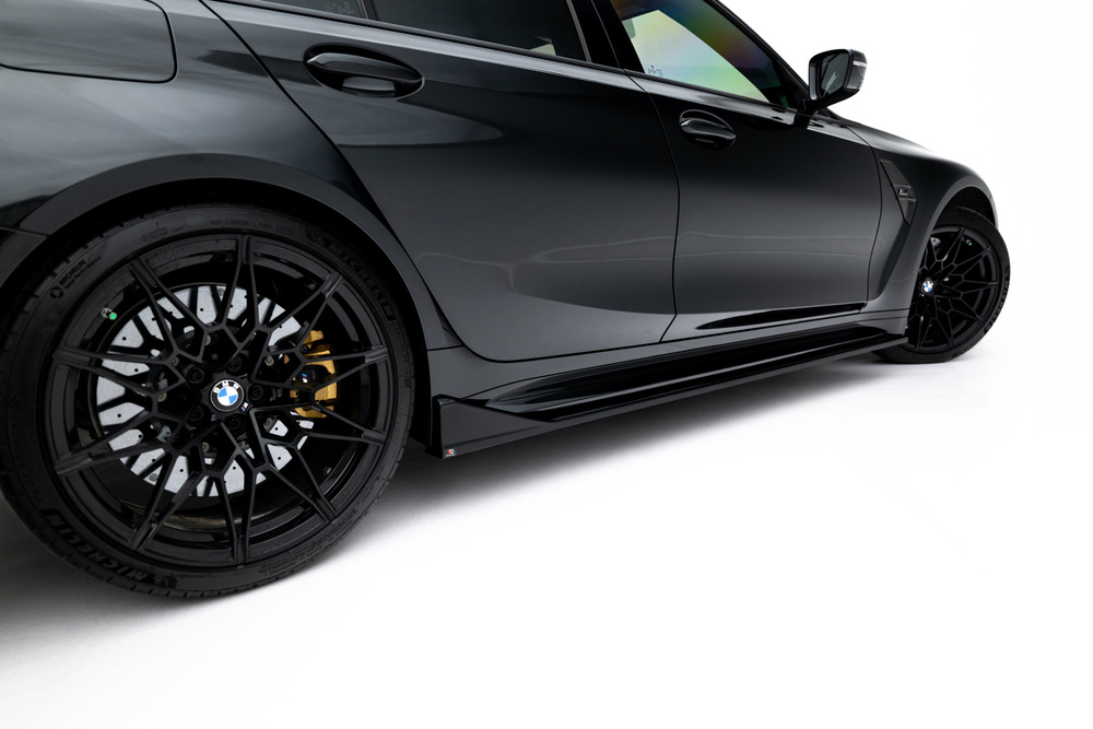 Anesore Side Skirts Diffusers V.3 CSL Look BMW M3 Sedan / Touring G80 / G81 - Image 3