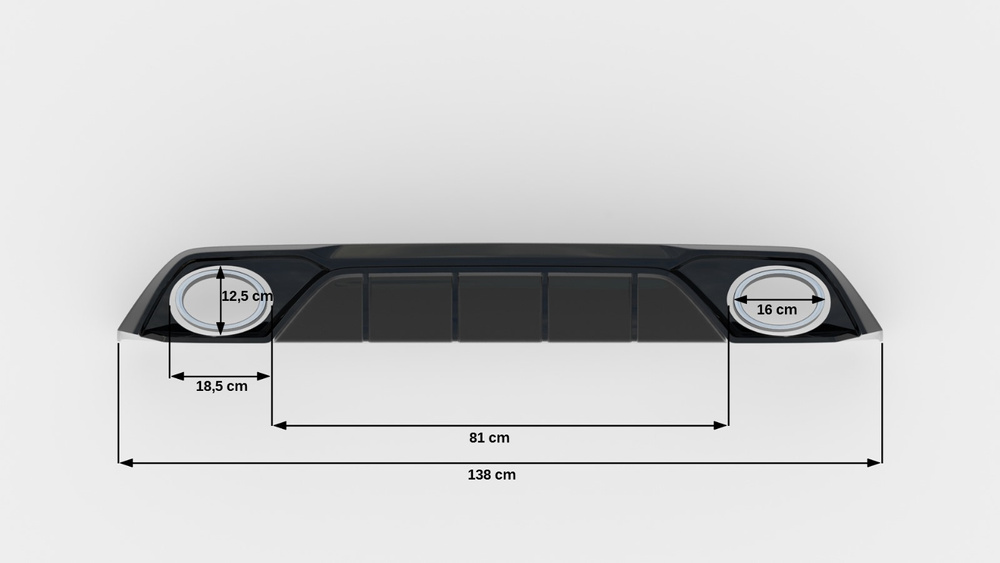 Difuzer Rear Valance Audi RS3 8Y - Image 6
